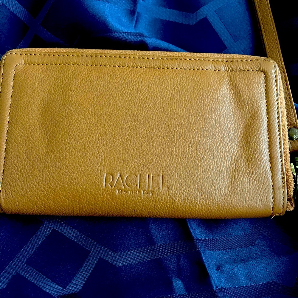 RACHEL Rachel Roy Leather Wristlet
